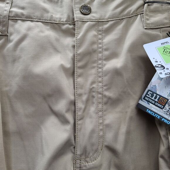 5.11 Tactical Series Men 32 Pants Beige DuPoint Teflon Fabric Protector Lot of 2 - Picture 8 of 10